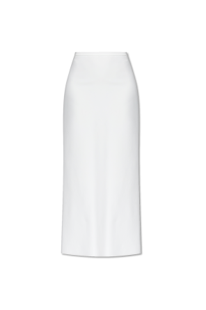 スカート FERRAGAMO SS23 White cotton skirt (111732761079 BIANCO) Ferragamo White Cotton Skirt Elegant Staple For SS23 – LOZURI®